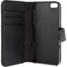 Pokrowiec XQISIT Wallet Case for iPhone 5 Czarny