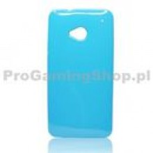 Sprawa silikonowe Jelly Case do HTC ONE | Niebieski