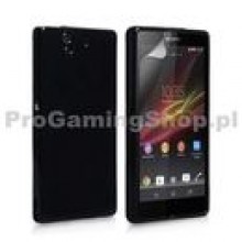 Puzdro plastov 4-OK pre Sony Xperia U - ST25, Black