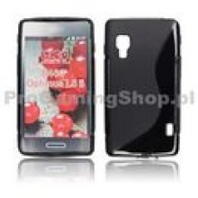 Puzdro silikonov pre LG Optimus L7 II - P710, Black