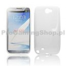 Puzdro silikonov pre Samsung Galaxy Note 2 - N7100, White