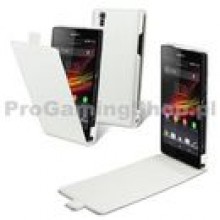 Puzdro Muvit Xperia Flap pre Sony Xperia Z - C6303, White