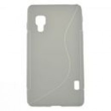 BACK CASE S-LINE LG L5 II E450 - BIAY + FOLIA