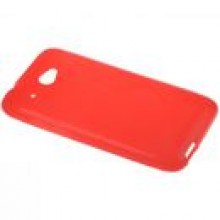 BACK CASE S-LINE HTC DESIRE 601 - CZERWONY + FOLIA