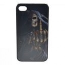 Etui Back Case 3D do iPhone 4  /  4S - V562 + FOLIA + RYSIK