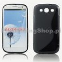 Puzdro silikonov pre Samsung Galaxy S3 - i9300, Black