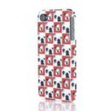 Feather English Bulldog Collage Etui do iPhone 4 / 4S