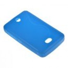 BACK CASE S-LINE NOKIA ASHA 501 - JASNONIEBIES + FOLIA