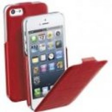 Pokrowiec CELLULAR LINE Flap Flat for iPhone 5 Czerwony