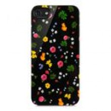 Etui Covershield iPhone5 PC ciemne kwiatowe