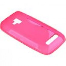 BACK CASE S-LINE NOKIA LUMIA 610 - RӯOWY + FOLIA + RYSIK