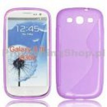Puzdro silikonov pre Samsung Galaxy S3 - i9300, Violet