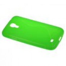 BACK CASE S-LINE SAMSUNG GALAXY S4 I9500 - ZIELONY + FOL