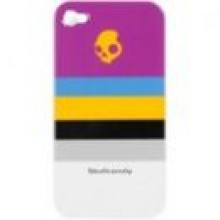 Pokrowiec SKULLCANDY iPhone 4 Case Stripe Purple folia