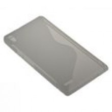 BACK CASE S-LINE HUAWEI ASCEND P6 - TRANSPARE + FOLIA