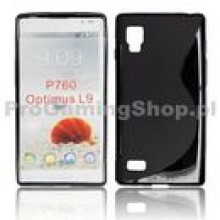 Puzdro silikonov pre LG Optimus L9 - P760, Black