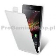 Puzdro Muvit Xperia Flap pre Sony Xperia SP - C5303, White
