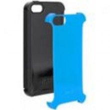 Pokrowiec XQISIT Rugged Case (iPhone 5S) Czarno-niebieski