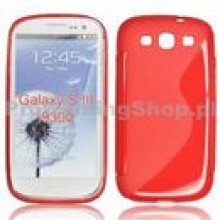 Puzdro silikonov pre Samsung Galaxy S3 - i9300, Red