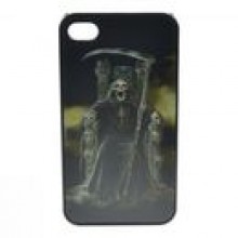 Etui Back Case 3D do iPhone 4  /  4S - V543 + FOLIA + RYSIK