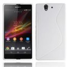 ETUI FUTERA S-LINE SONY XPERIA Z - BIAY + FOLIA + RYSIK