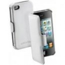 Pokrowiec CELLULAR LINE BOOKCASEIPHONE4W