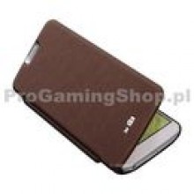 Techno Jelly Flip Etui do LG G2-D802, Brown