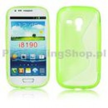 Puzdro silikonov pre Samsung Galaxy S3 Mini - i8190, Green