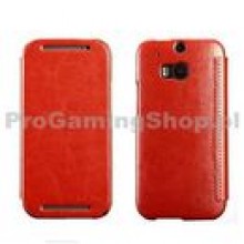 Anglia Kalaideng Case do HTC One-M8, Czerwony