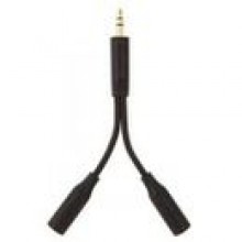 Adapter BELKIN Jack 3.5mm wtyk - 2xJack 3.5mm gniazdo