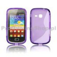 Puzdro silikonov pre Samsung Galaxy Mini 2 - S6500, Violet