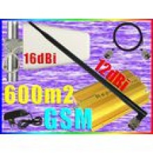 WZMACNIACZ ZASIGU GSM 600m2 YAGI 16dBi OMNI 12dBi