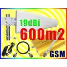 KOMPLETNY WZMACNIACZ SYGNA�U GSM +YAGI 19dBi 600m2