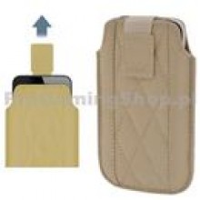 Puzdro 4-OK UP 3Angle - Size iPhone, Beige