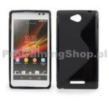 Puzdro silikonov pre Sony Xperia C - 2305, Black