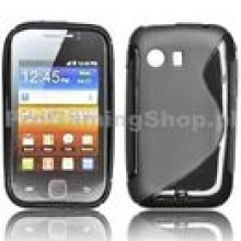 Puzdro silikonov pre Samsung Galaxy Y - S5360, Black