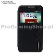 Sprawa USAMS S-View do LG L70-D320n, Czarny