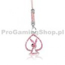 PlayBoy Handstrap inside Spade, Pink - Prvesok na mobil