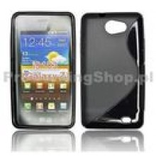 Puzdro silikonov pre Samsung Galaxy R - i9103, Black