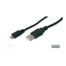 Kabel USB2.0 A / M - mikro B / M 1,8m
