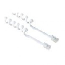 Kabel telefoniczny 4p4c biay 1.5m