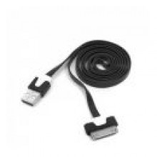 Paski kabel USB 30PIN do Apple iPhone iPad iPod CZARNY