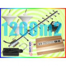 WZMACNIACZ GSM do 1200m2 jak AT-800 +13dBi YAGI