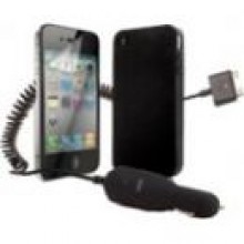 Akcesorium XQISIT Starter Set for iPhone 4 / 4S