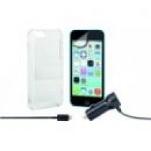 Akcesorium XQISIT Starter Set for iPhone 5c