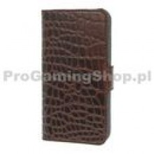 Valenta Booklet Croco Brown iPhone 4 / 4s