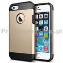 Spigen Tough Armor do iPhone 5 i 5S, Szampania zota
