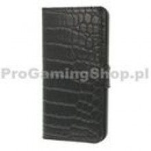 Valenta Booklet Croco Black iPhone 5