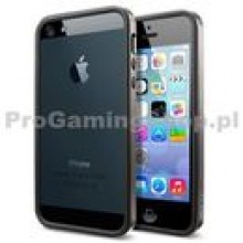 Spigen Neo Hybrid EX Slim dla iPhone 5 i 5S, Gun Metal