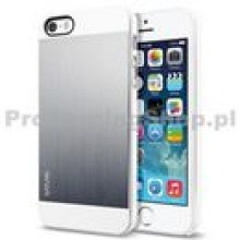 Spigen Saturn dla iPhone 5 i 5S, Satin Silver